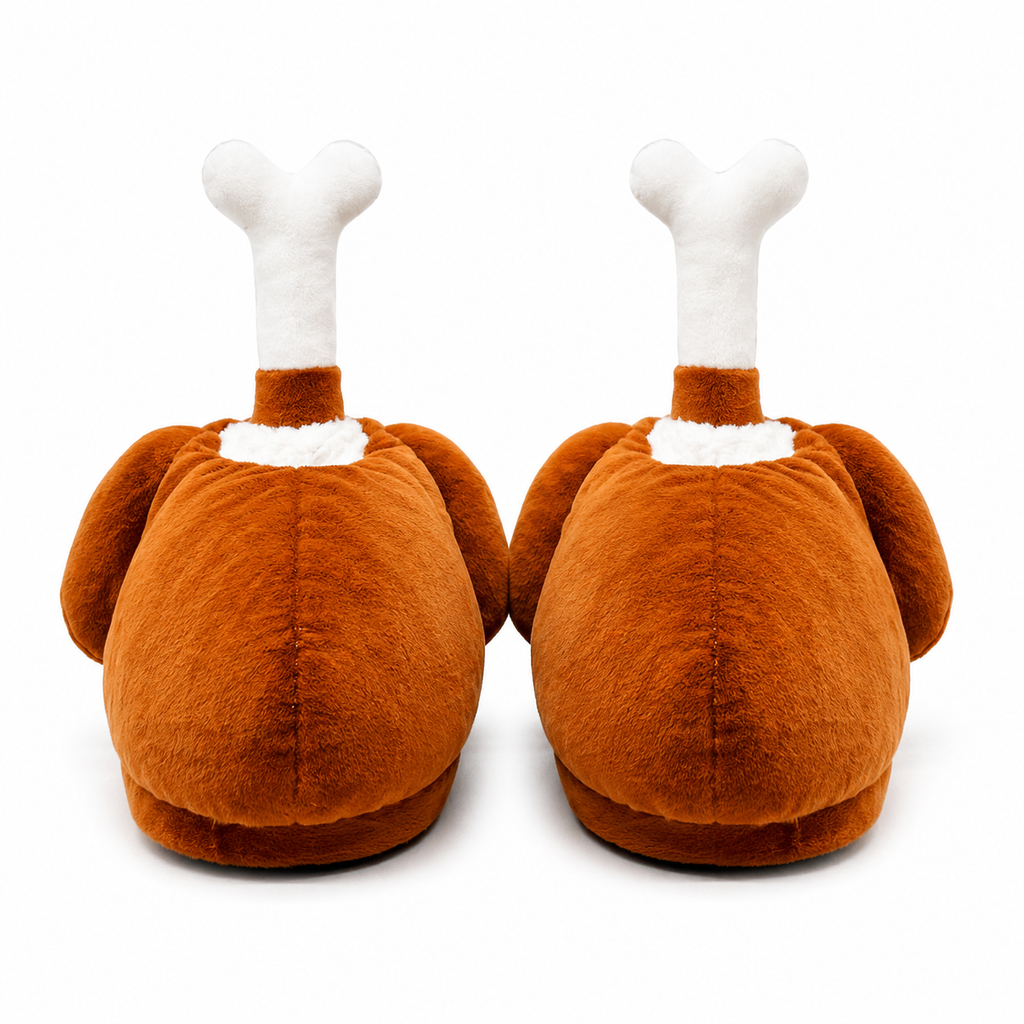BigToe Giant Toe Plush House Slippers