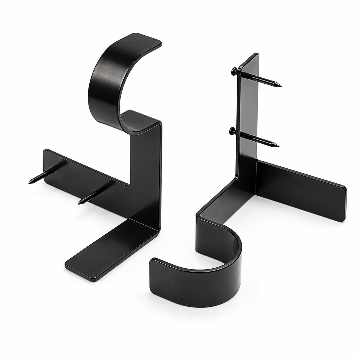 TrimLock No-Drill Curtain Rod Brackets