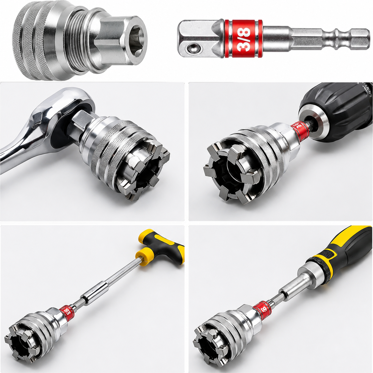 Adjustable Universal Socket Tool