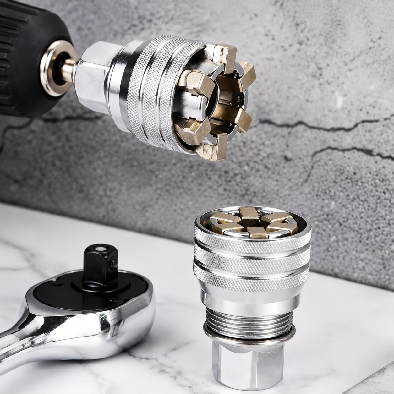 Adjustable Universal Socket Tool