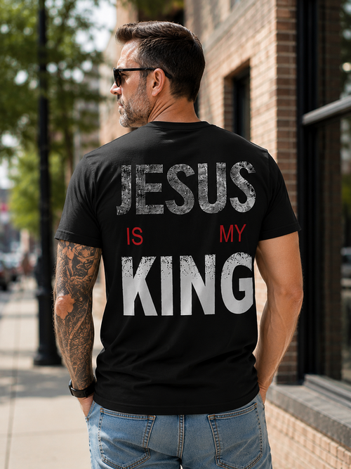 Men's Vintage Statement Typography Tee – Premium Oversized Graphic T-Shirt
