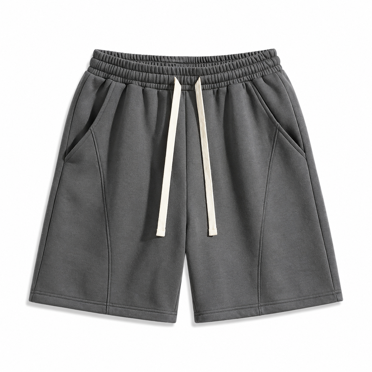 Mens Drawstring Sweat Shorts Casual Wear