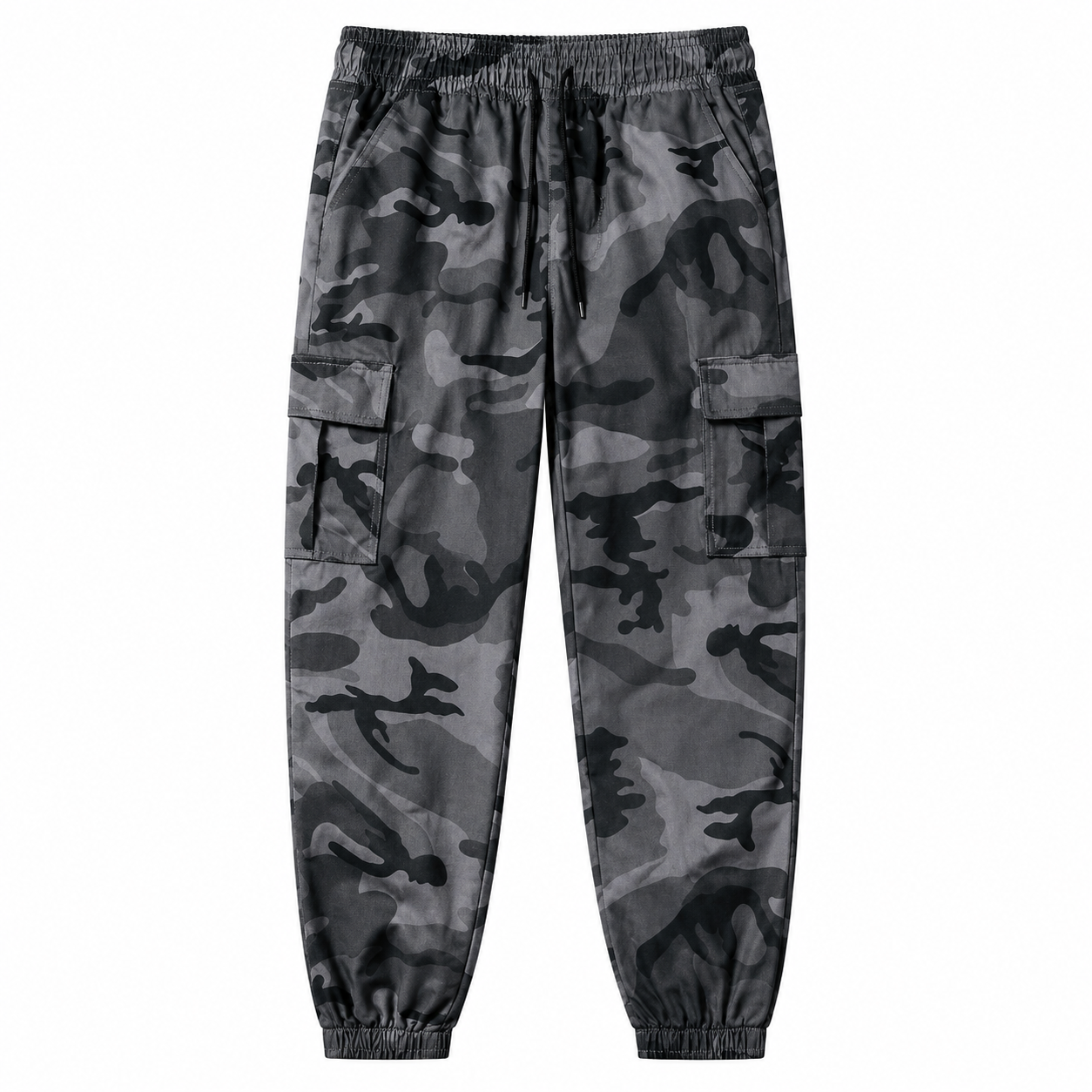 Mens Urban Camo Cargo Joggers
