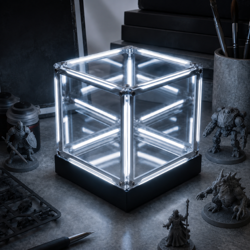 InfinityGlow Miniature Display Cube