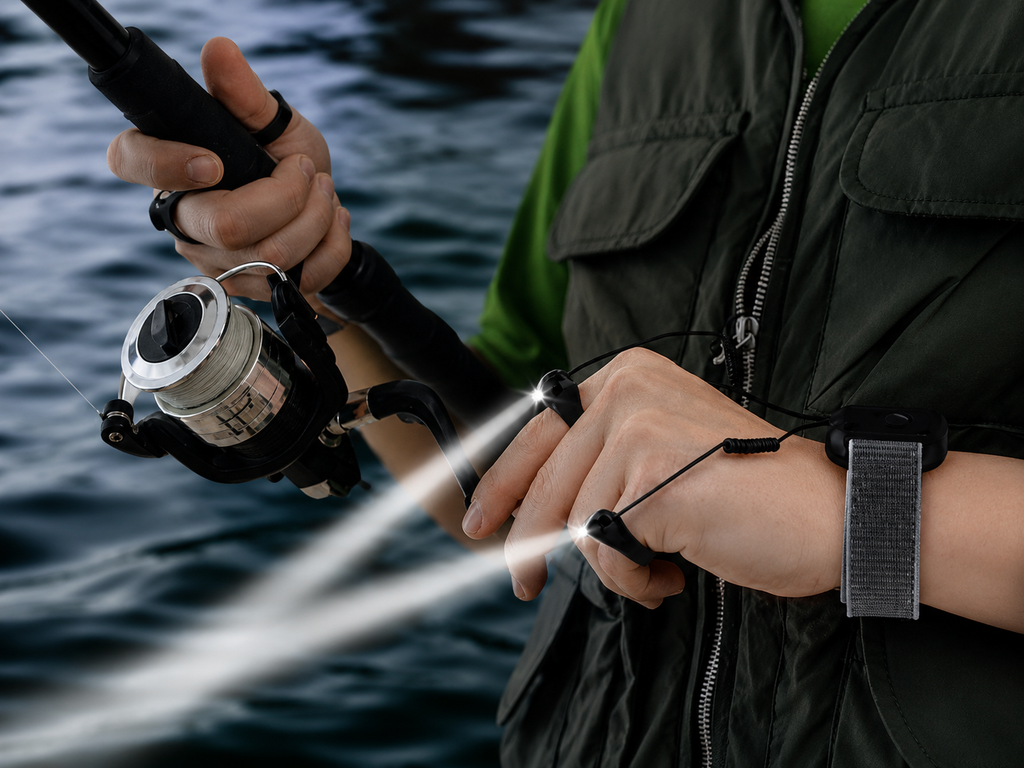 Hands-Free Finger Beam Flashlight