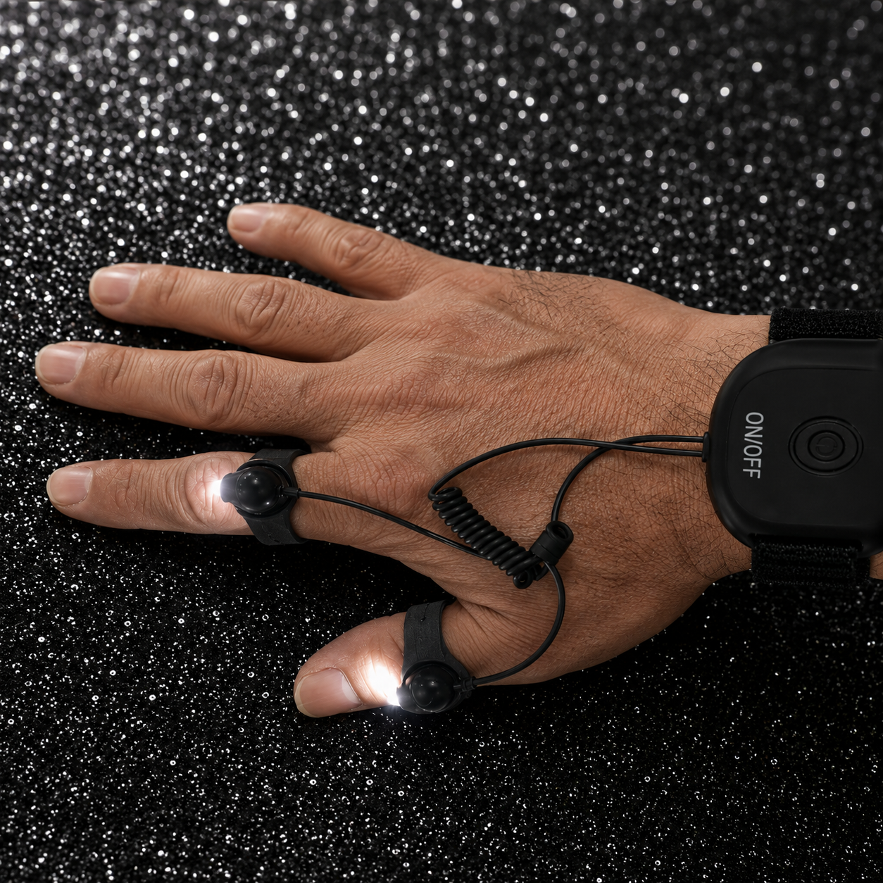 Hands-Free Finger Beam Flashlight
