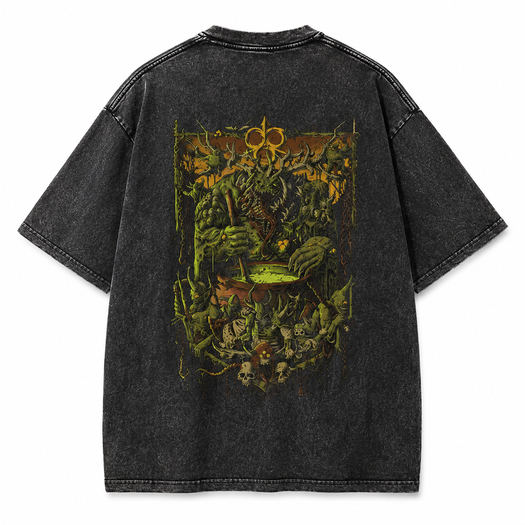 Mens Dark Grove Monster Graphic Tee