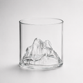 Mountain Peak Whiskey Glass