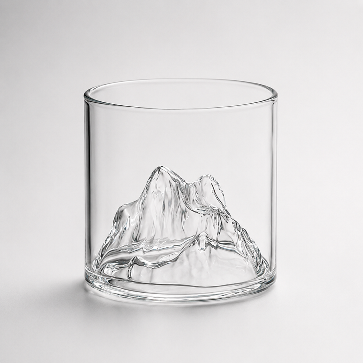 Mountain Peak Whiskey Glass