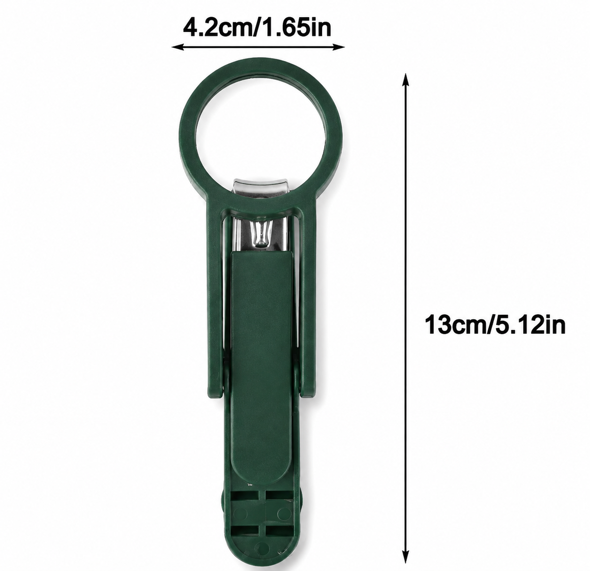 2.5X Magnifying Nail Clipper – See the Edge Clearly While You Trim