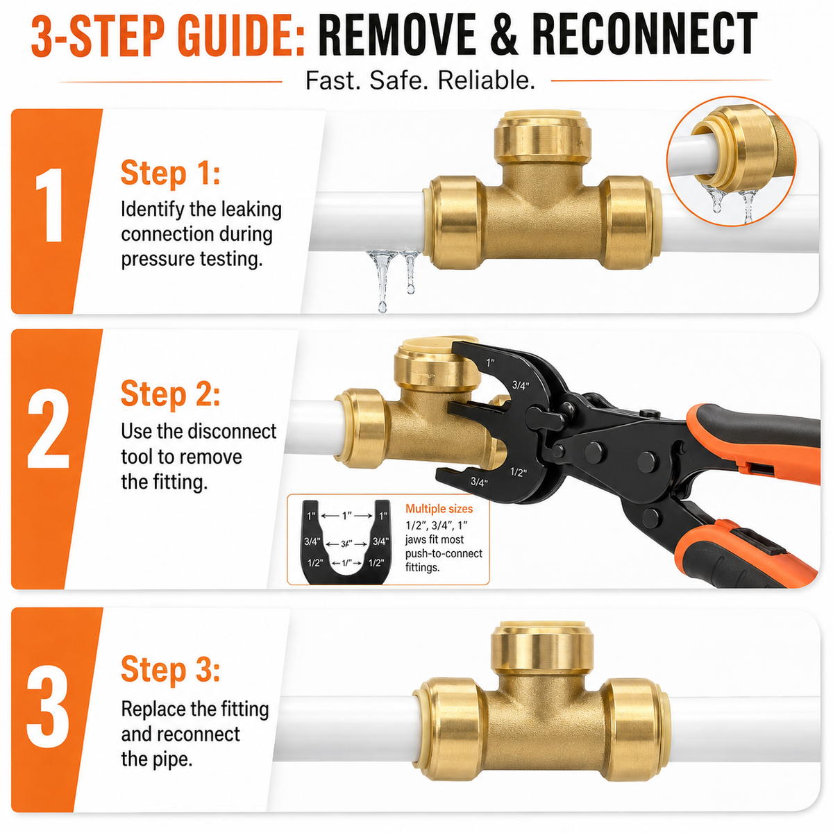 Remove Push-to-Connect Fittings with Less Hassle