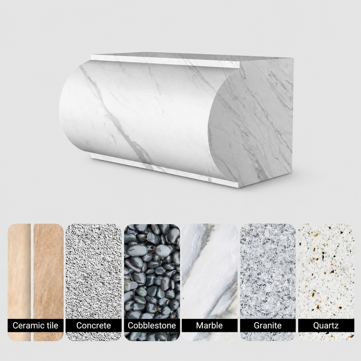 3" Diamond Profile Wheel — Shape Smooth Bullnose Edges with Better Control