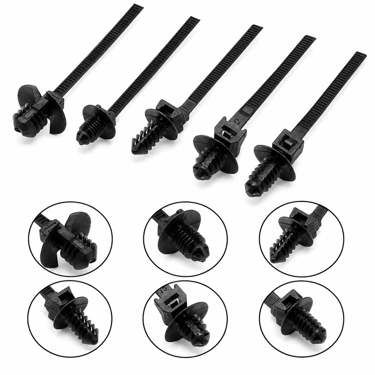 Push Mount Cable Tie Kit — Secure Wiring Without The Hassle