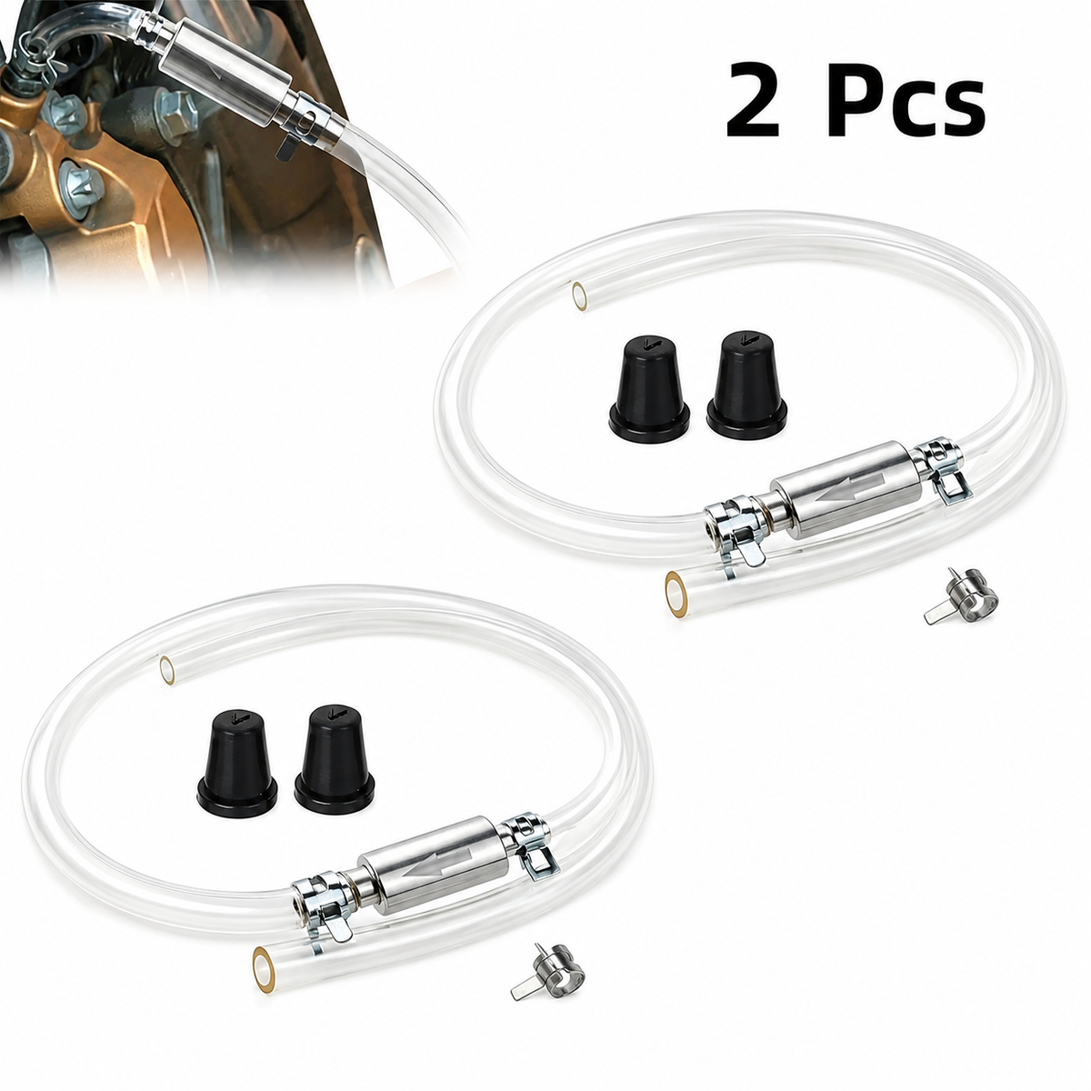 Brake Bleeder Hose Kit — Make Brake Bleeding Cleaner, Simpler &amp; More Controlled