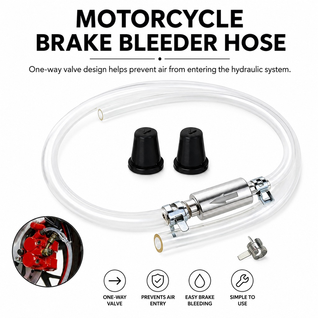 Brake Bleeder Hose Kit — Make Brake Bleeding Cleaner, Simpler &amp; More Controlled