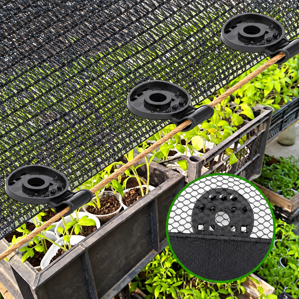 Shade Cloth Clips — Secure Your Shade Faster, Cleaner, And With Less Hassle