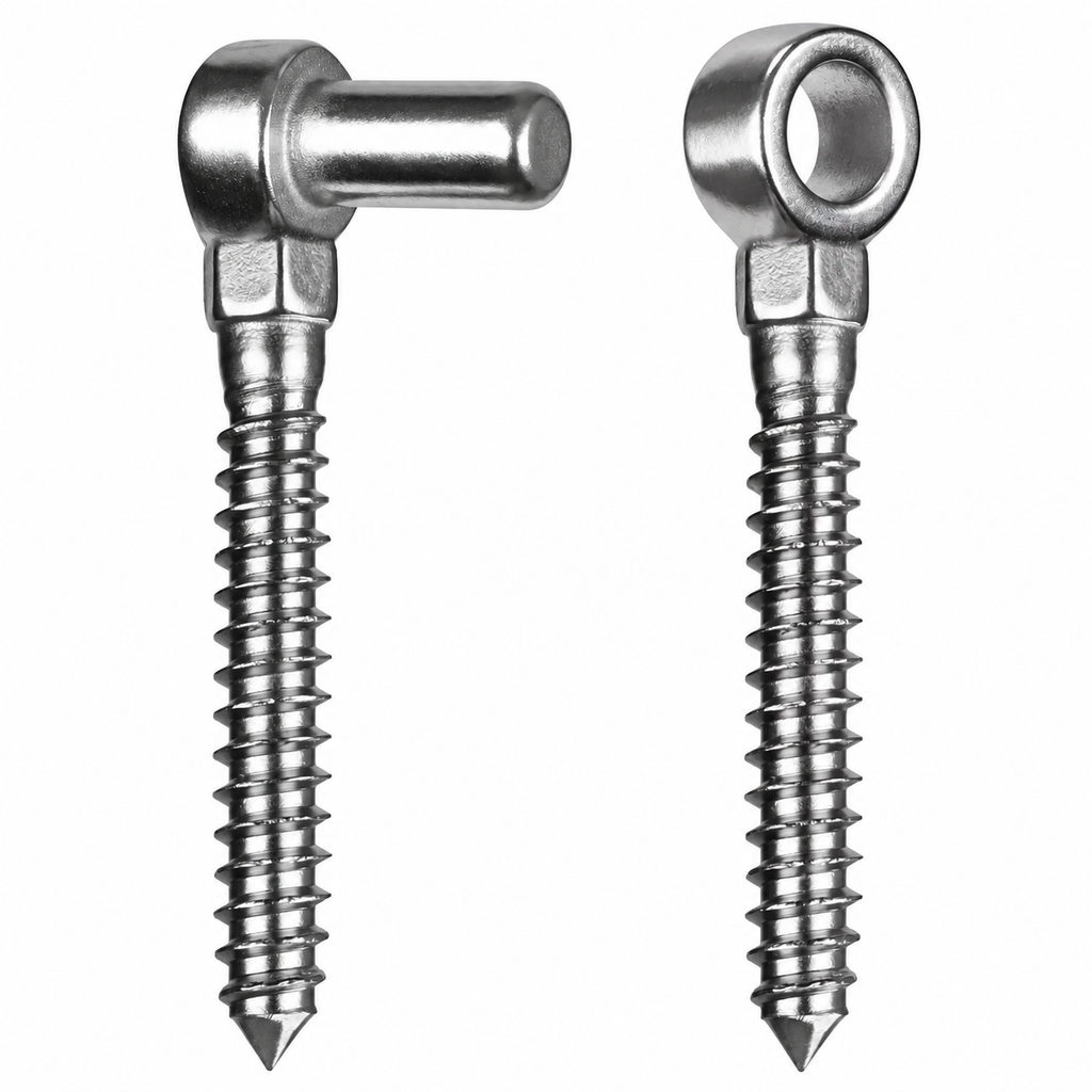 Screw-In Gate Hinge Set — Connect Your Wooden Gate With Matching Pin &amp; Eye Hardware