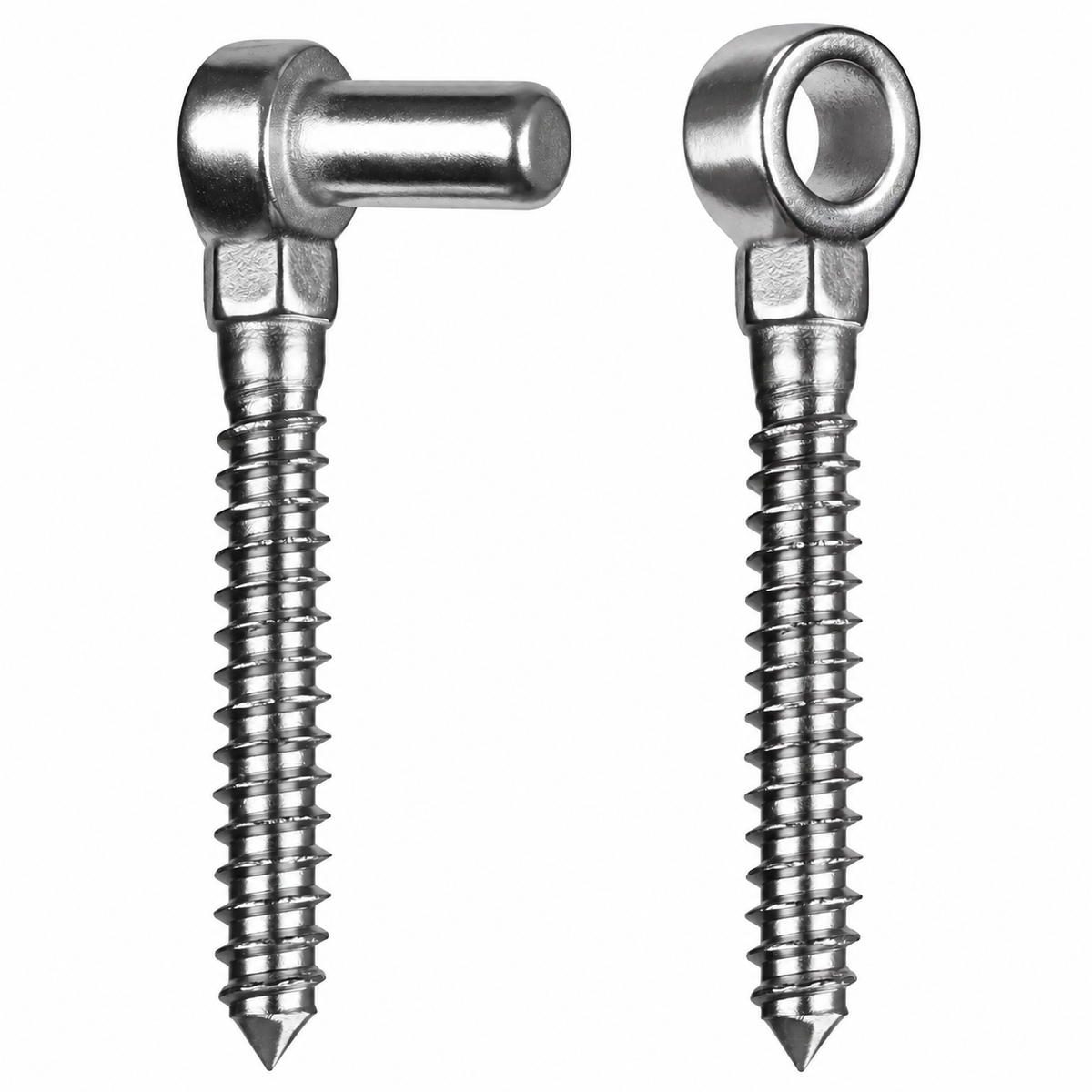Screw-In Gate Hinge Set — Connect Your Wooden Gate With Matching Pin &amp; Eye Hardware