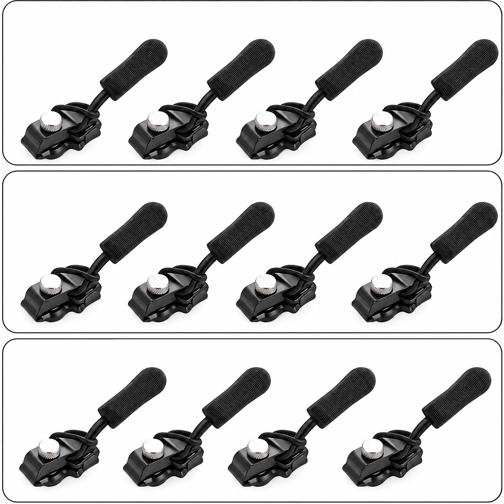 Detachable Replacement Zipper Slider — Give Your Jacket or Bag a Working Zip Again