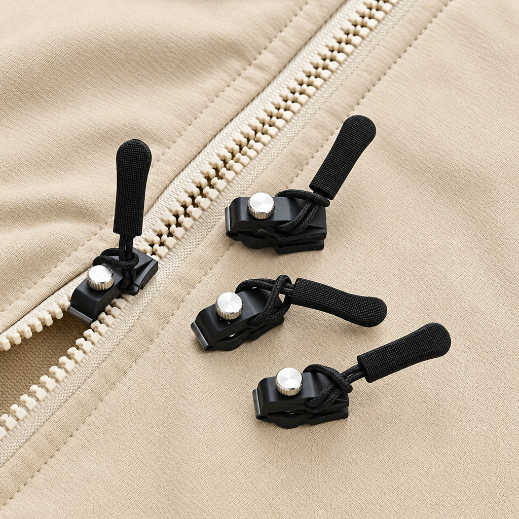 Detachable Replacement Zipper Slider — Give Your Jacket or Bag a Working Zip Again