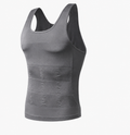 Men's Compression Shaper Tank Top – Chest & Tummy Control