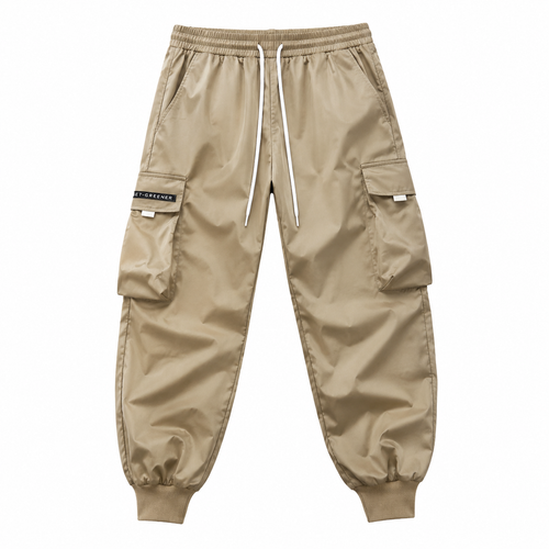 MEN’S TACTICAL CARGO JOGGER PANTS Utility Techwear Streetwear Slim Fit Pants