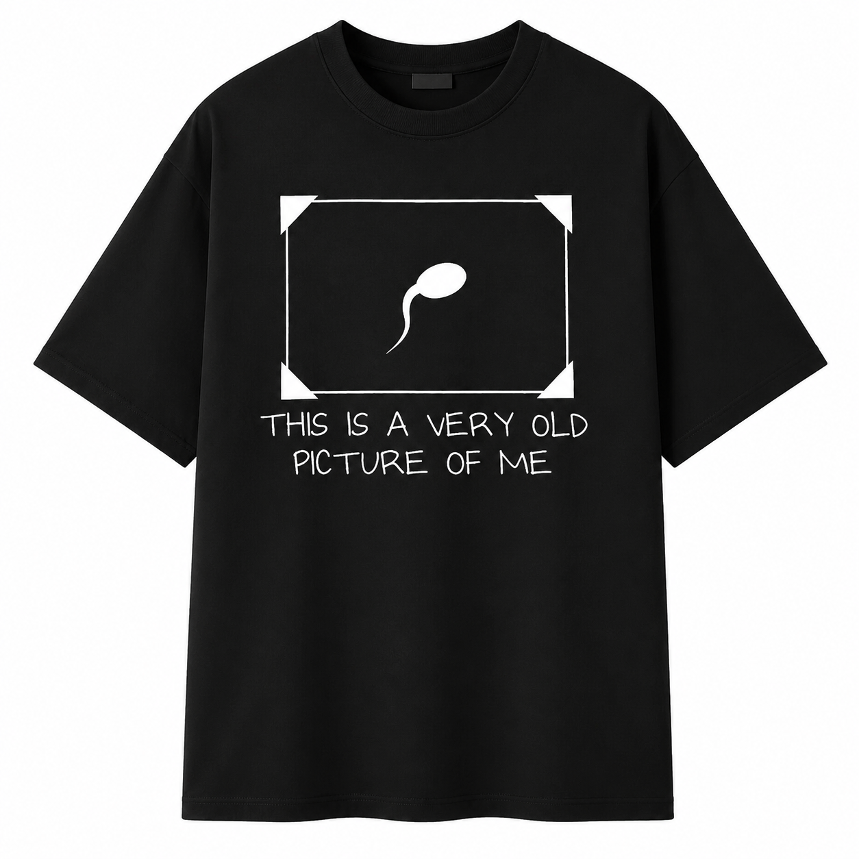 This Is a Very Old Picture of Me Meme Graphic Tee – Ironic Funny Streetwear T-Shirt for Men