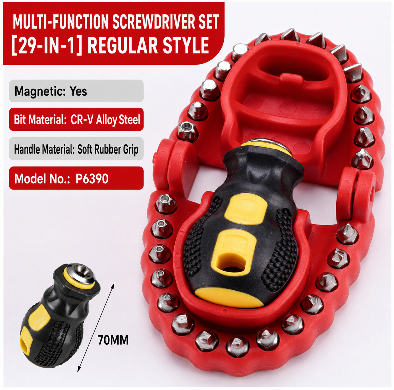 MolarBox 29-in-1 Stubby Bit Set