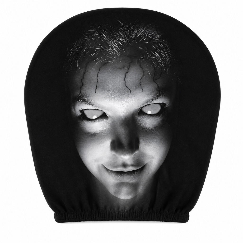 Horror Graphic Car Headrest Cover
