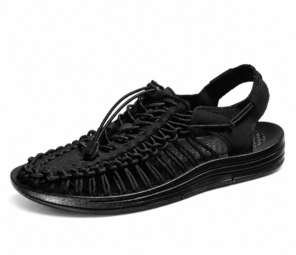 Men's Quick-Lace Woven Sandals