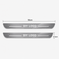Rechargeable LED Car Door Sill Protector Lights