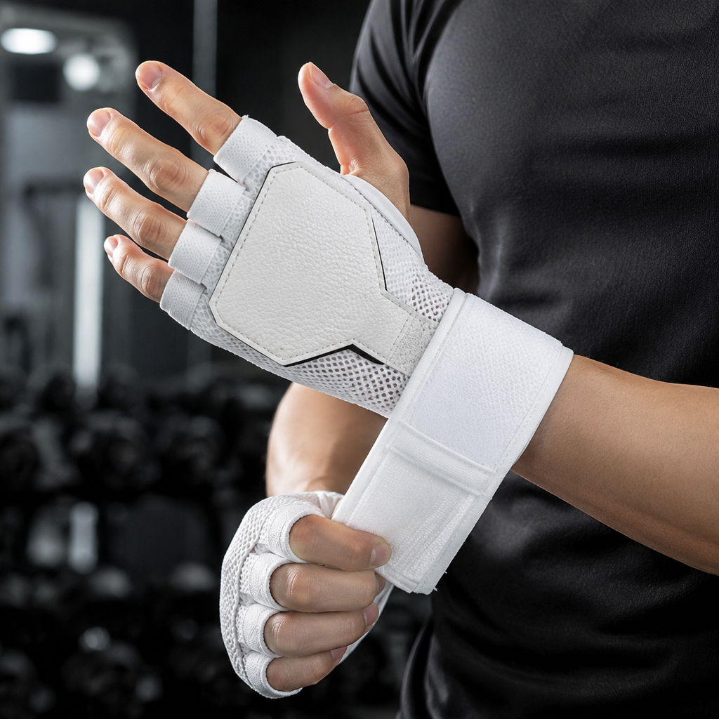 StrikeFlex Fingerless Training Gloves