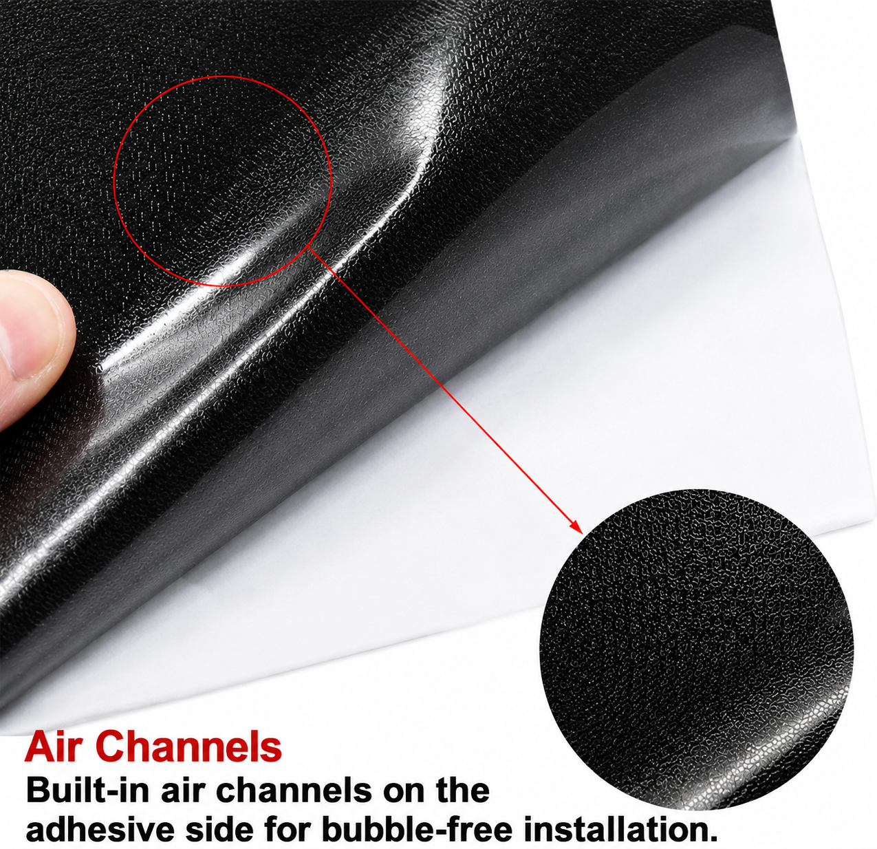 CarbonEdge™ High-Gloss Carbon Fiber Vinyl Wrap Kit