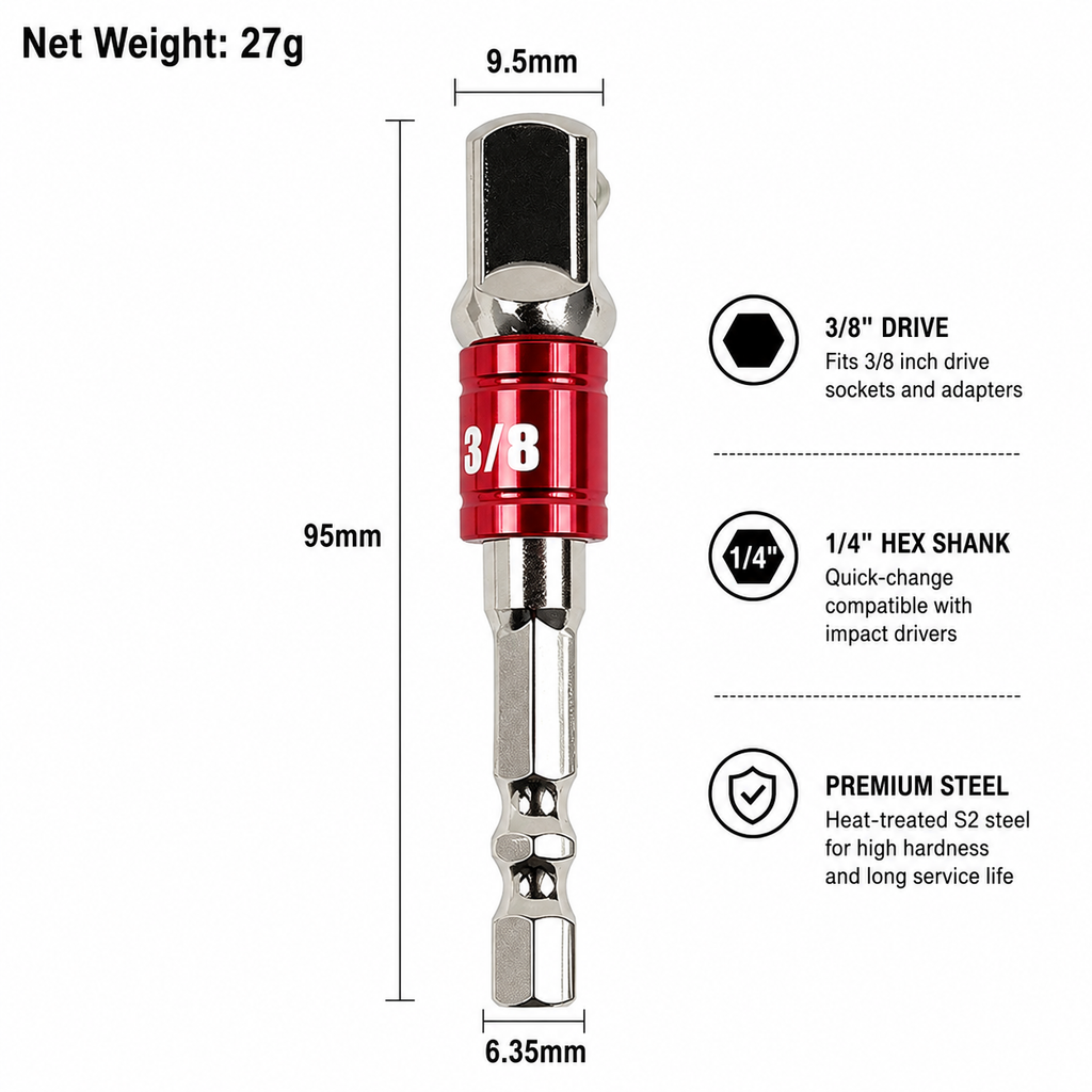 Adjustable Universal Socket Tool
