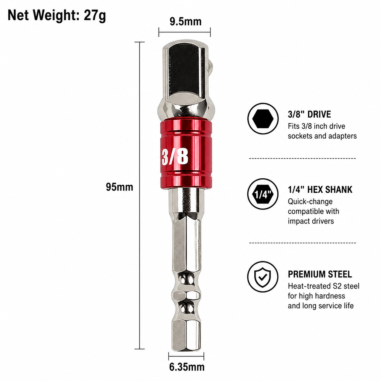 Adjustable Universal Socket Tool