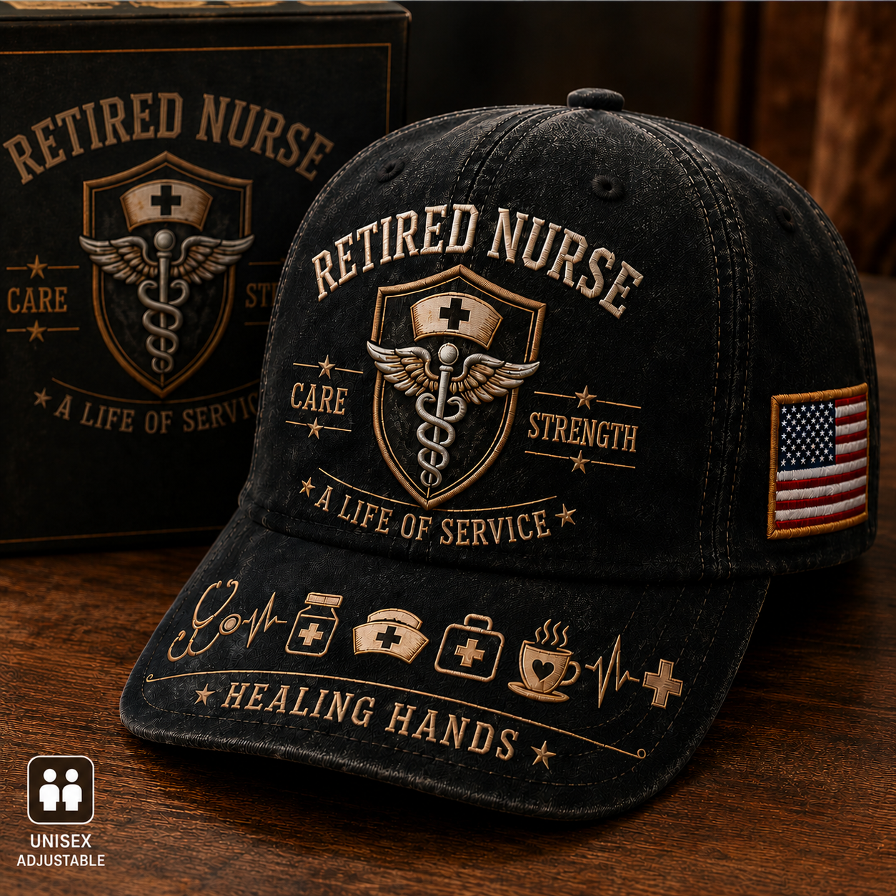 Service &amp; Strength Medical Cap