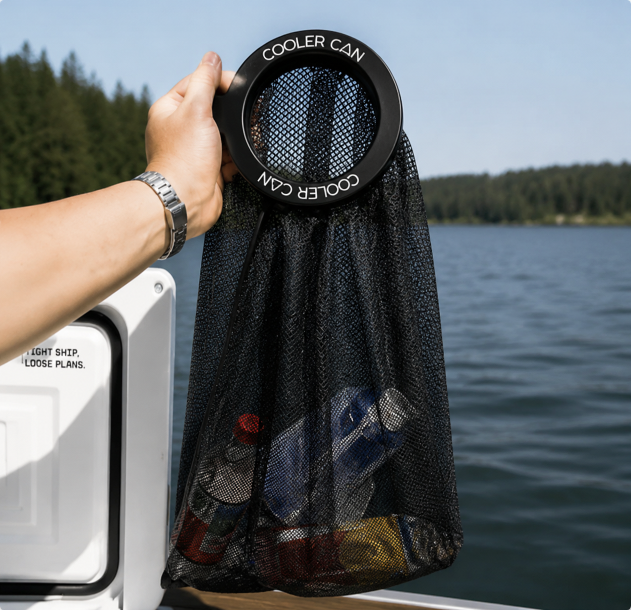 CoolerSide Mesh Drink Holder