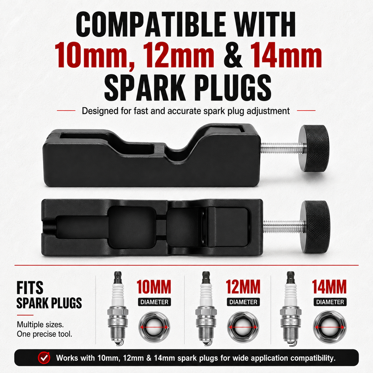 Spark Plug Gap Adjustment Tool
