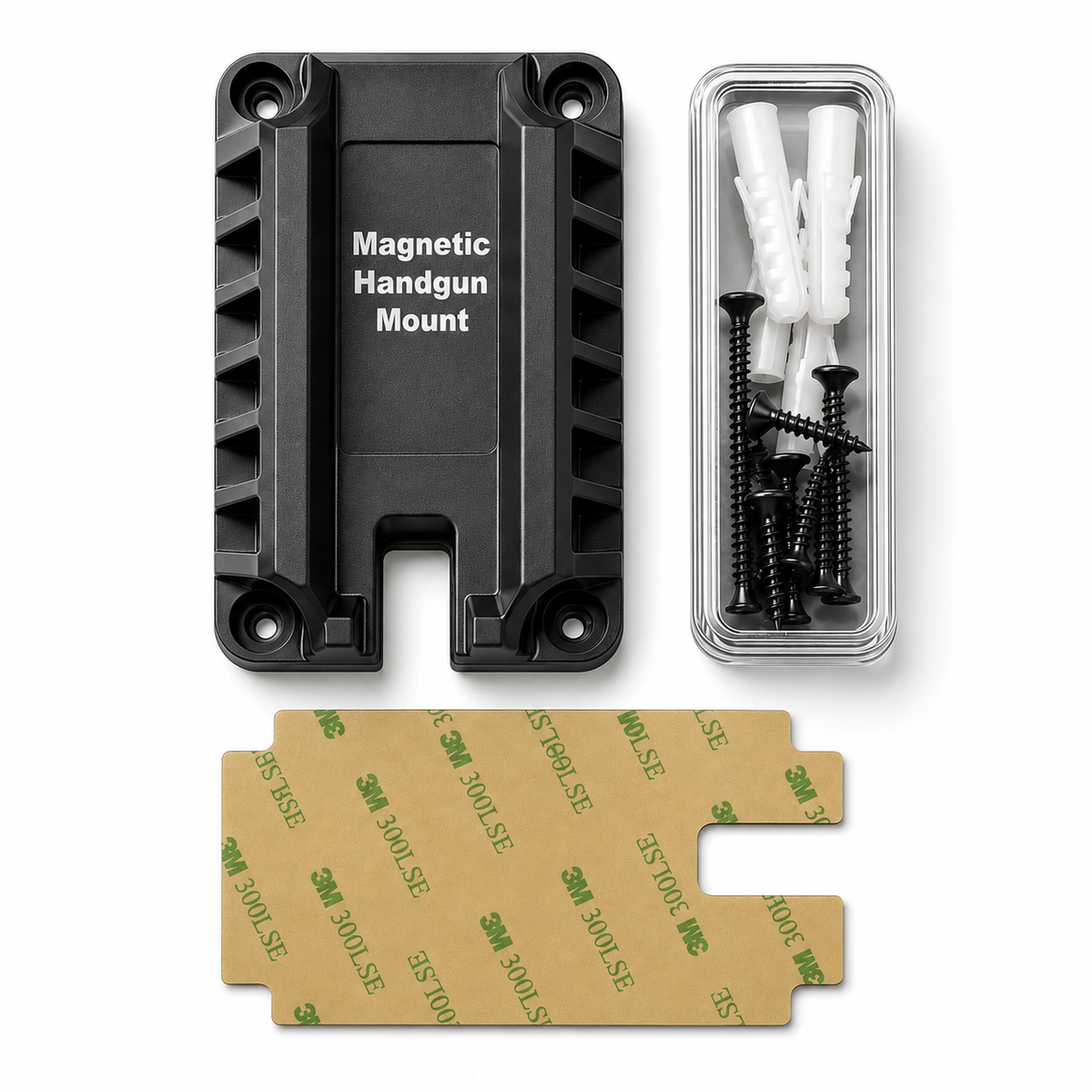 Low-Profile Storage With Secure Magnetic Retention