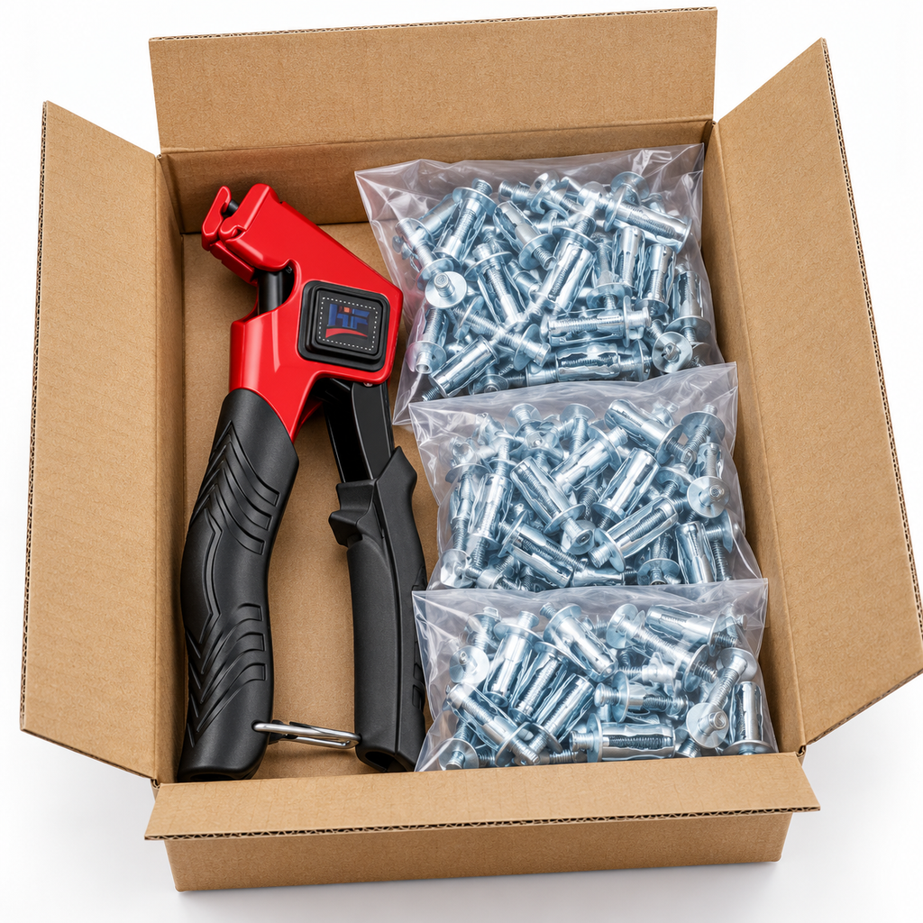 Jack Nut Setting Tool Kit — Add Threaded Mounting Points Where Rear Access Is Limited