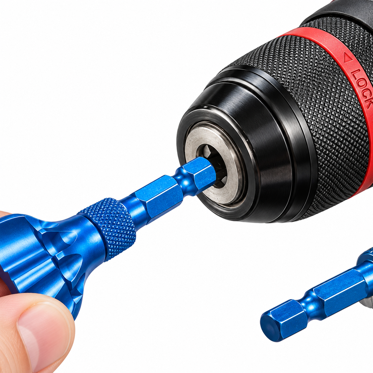 External Deburring Chamfer Tool — Clean Up Rough Bolt Ends for Easier Nut Starting