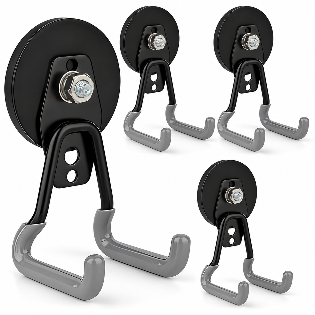 Magnetic Tool Storage Hooks — Clear Your Workbench, Keep Tools Within Reach