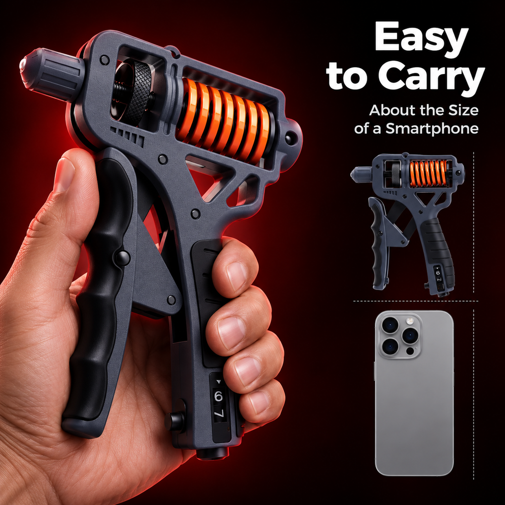 Adjustable Hand Grip Strengthener — Make Grip Training Part of Your Day