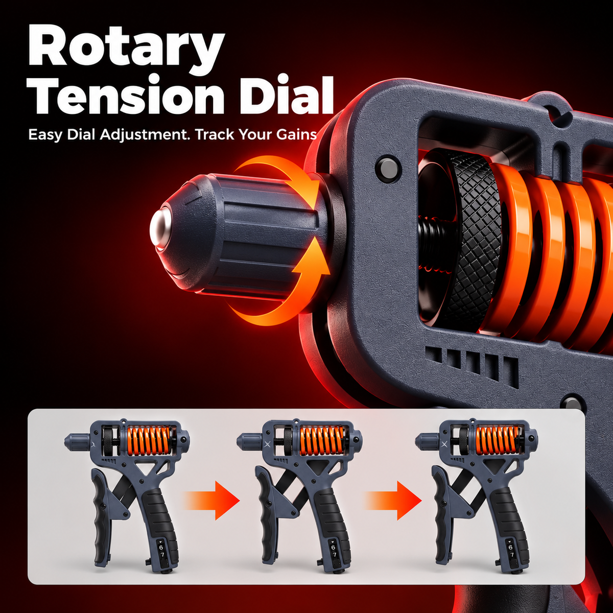 Adjustable Hand Grip Strengthener — Make Grip Training Part of Your Day