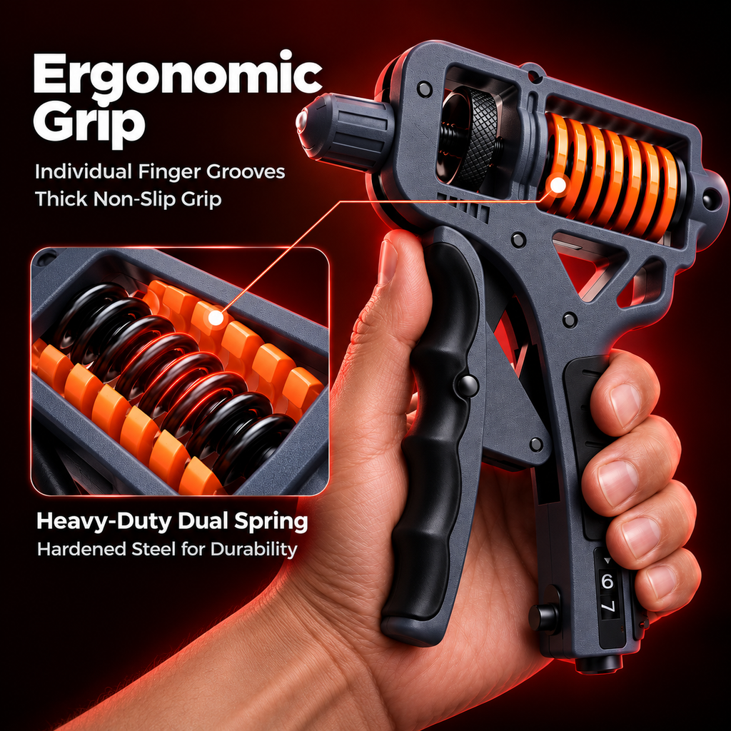 Adjustable Hand Grip Strengthener — Make Grip Training Part of Your Day