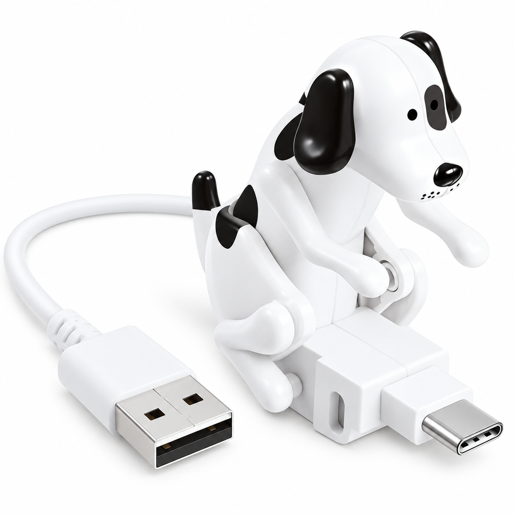 🐶 Dog-Shaped USB Charging Cable