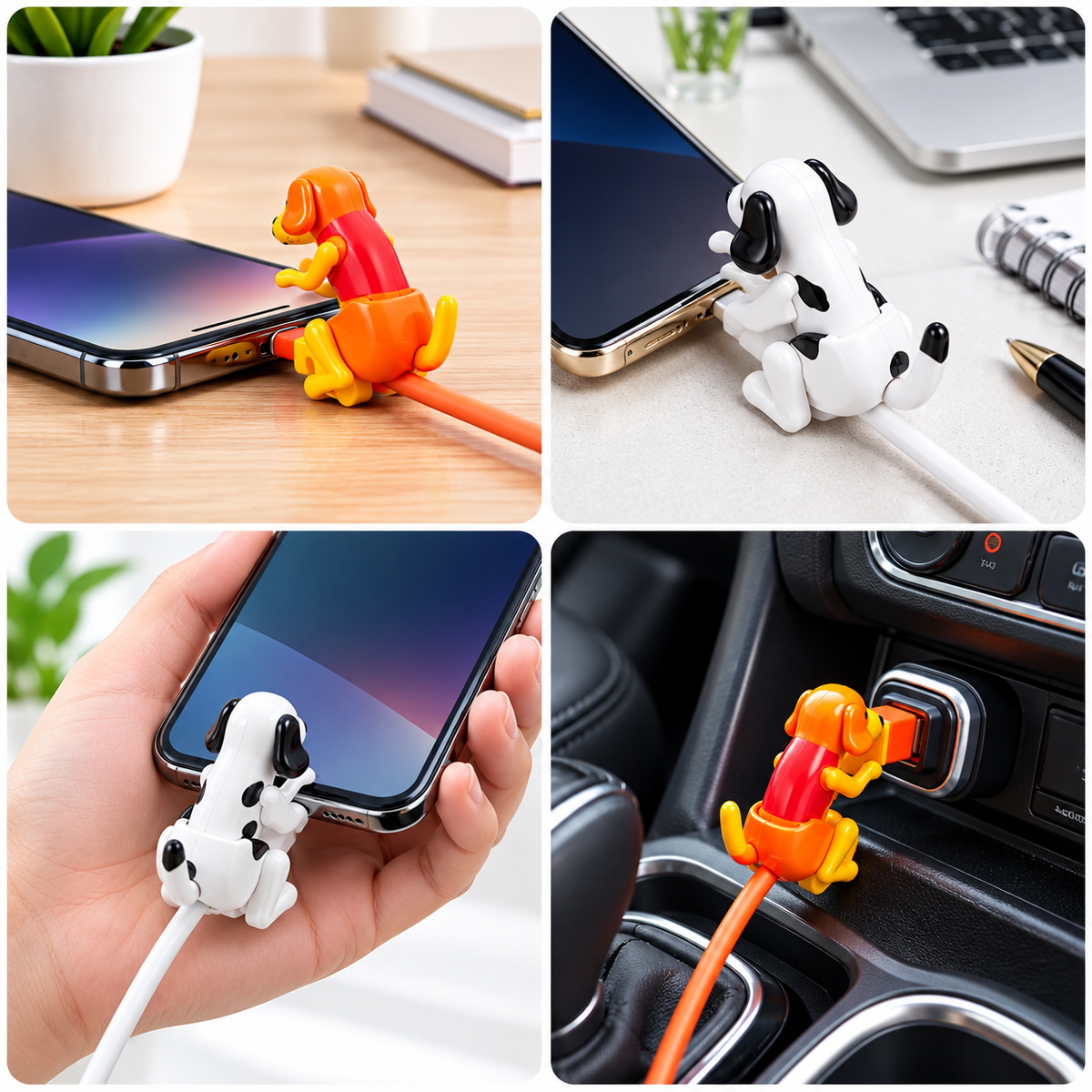 🐶 Dog-Shaped USB Charging Cable