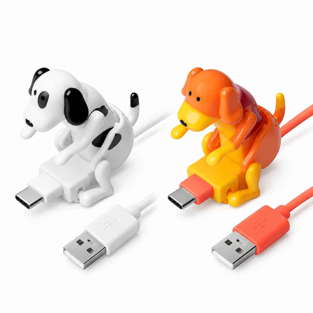 🐶 Dog-Shaped USB Charging Cable