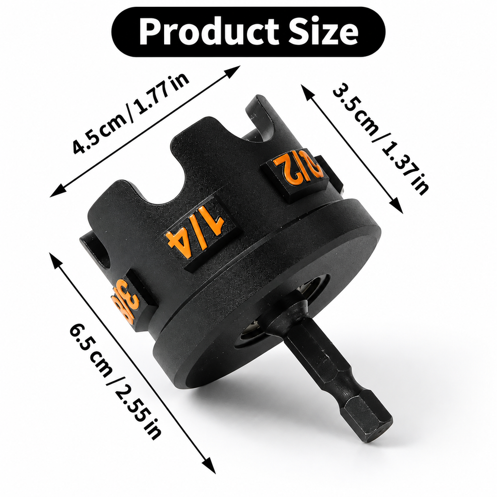 Drill-Powered Threaded Rod Nut Spinner