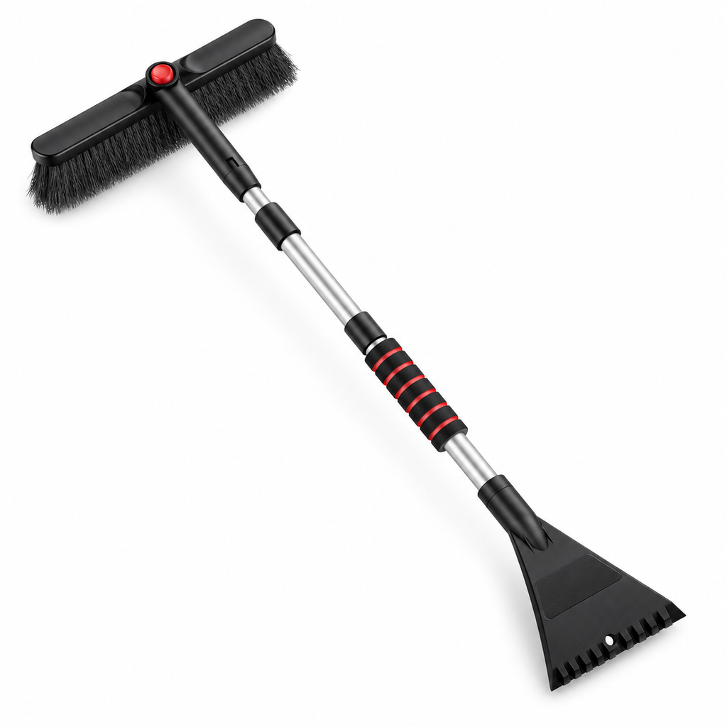 2-in-1 Telescoping Snow Brush &amp; Ice Scraper